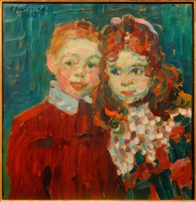 André and Katja by Alexej von Jawlensky